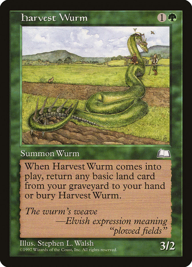 Harvest Wurm [Weatherlight] | Devastation Store