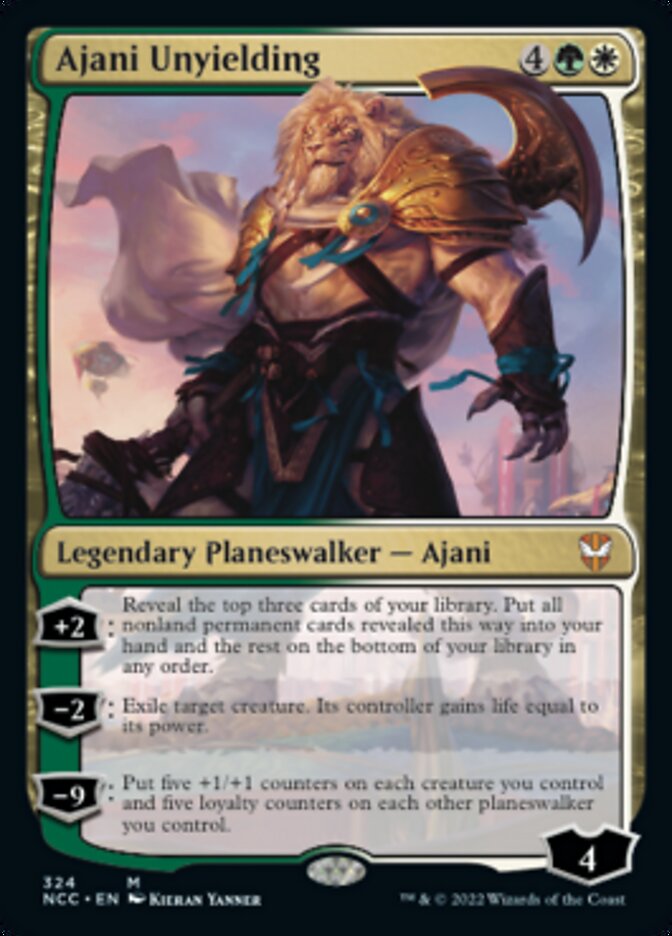 Ajani Unyielding [Streets of New Capenna Commander] | Devastation Store