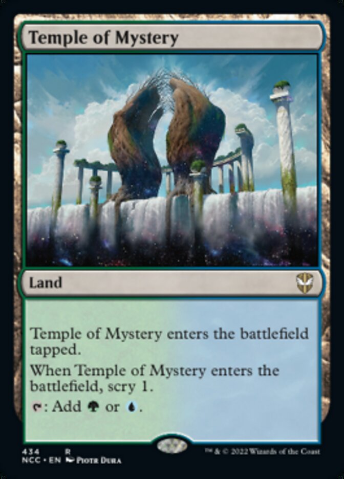 Temple of Mystery [Streets of New Capenna Commander] | Devastation Store