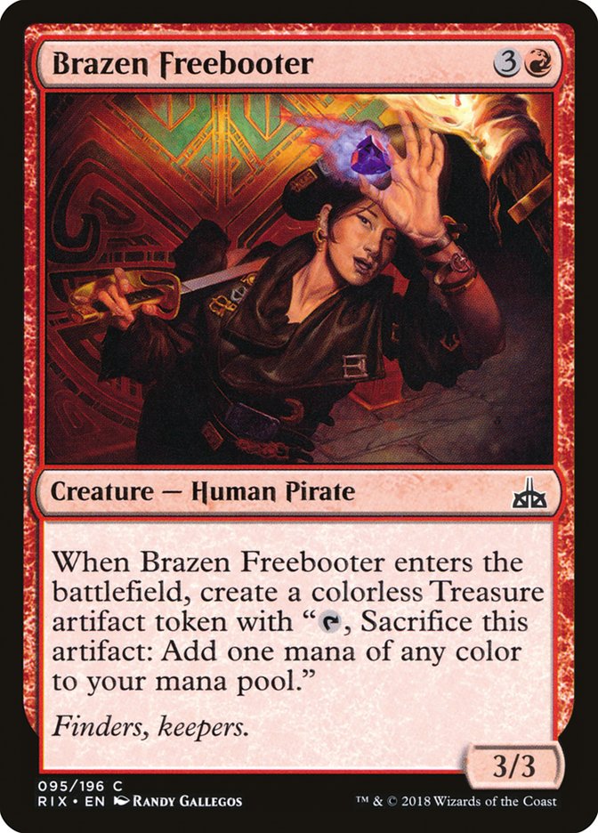 Brazen Freebooter [Rivals of Ixalan] | Devastation Store