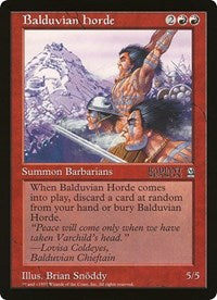 Balduvian Horde (Oversized) [Oversize Cards] | Devastation Store