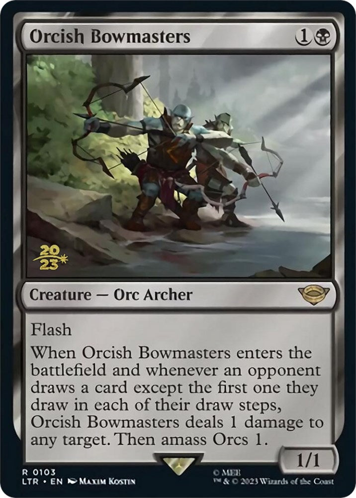 Orcish Bowmasters [The Lord of the Rings: Tales of Middle-Earth Prerelease Promos] | Devastation Store