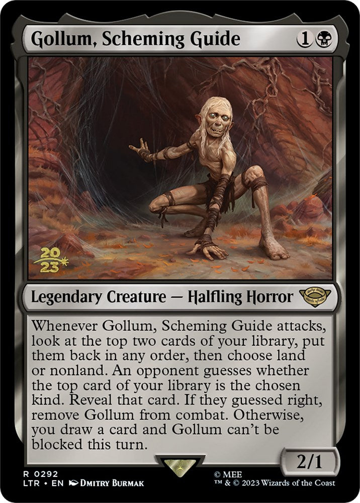 Gollum, Scheming Guide [The Lord of the Rings: Tales of Middle-Earth Prerelease Promos] | Devastation Store