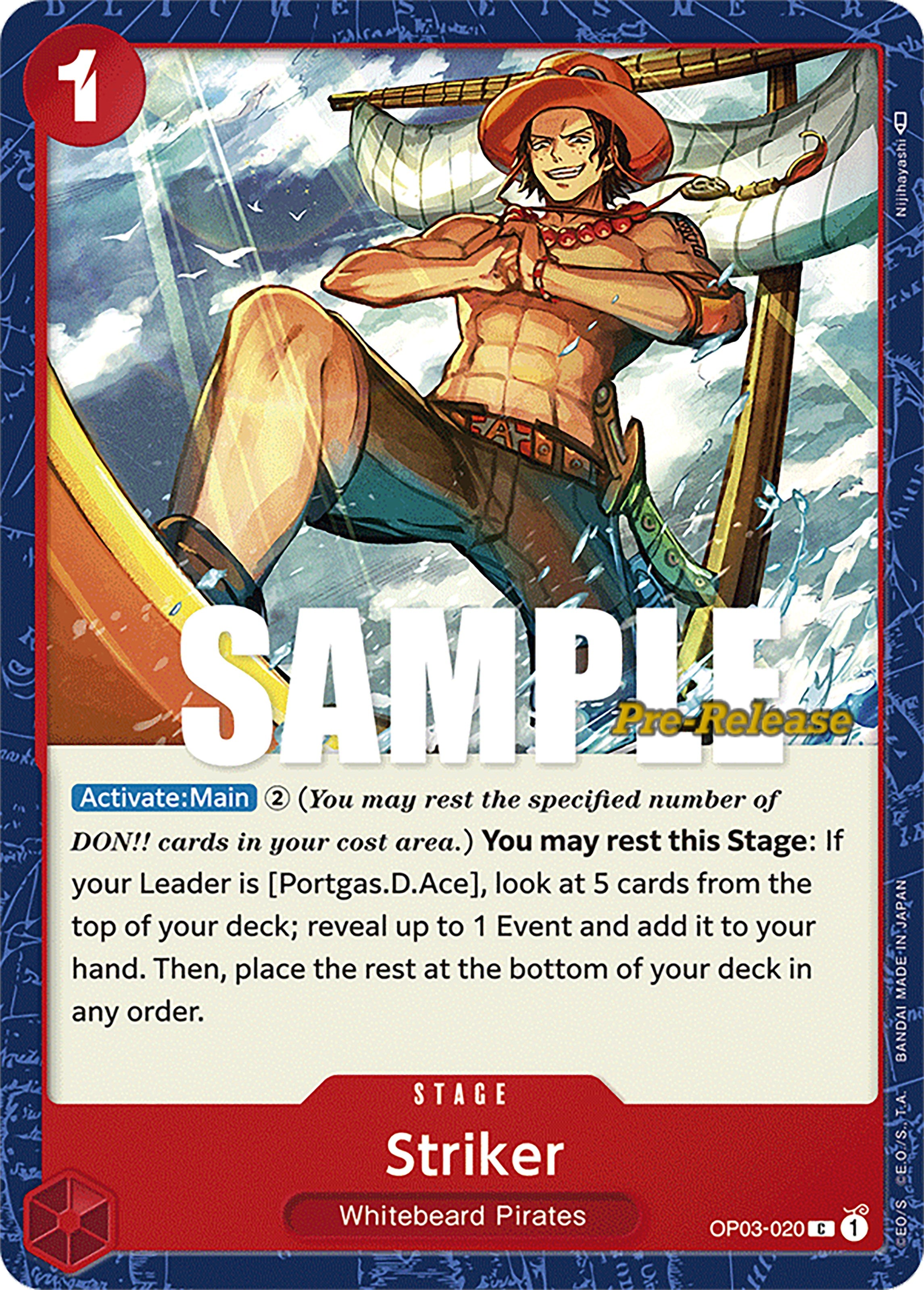 Striker [Pillars of Strength Pre-Release Cards] | Devastation Store