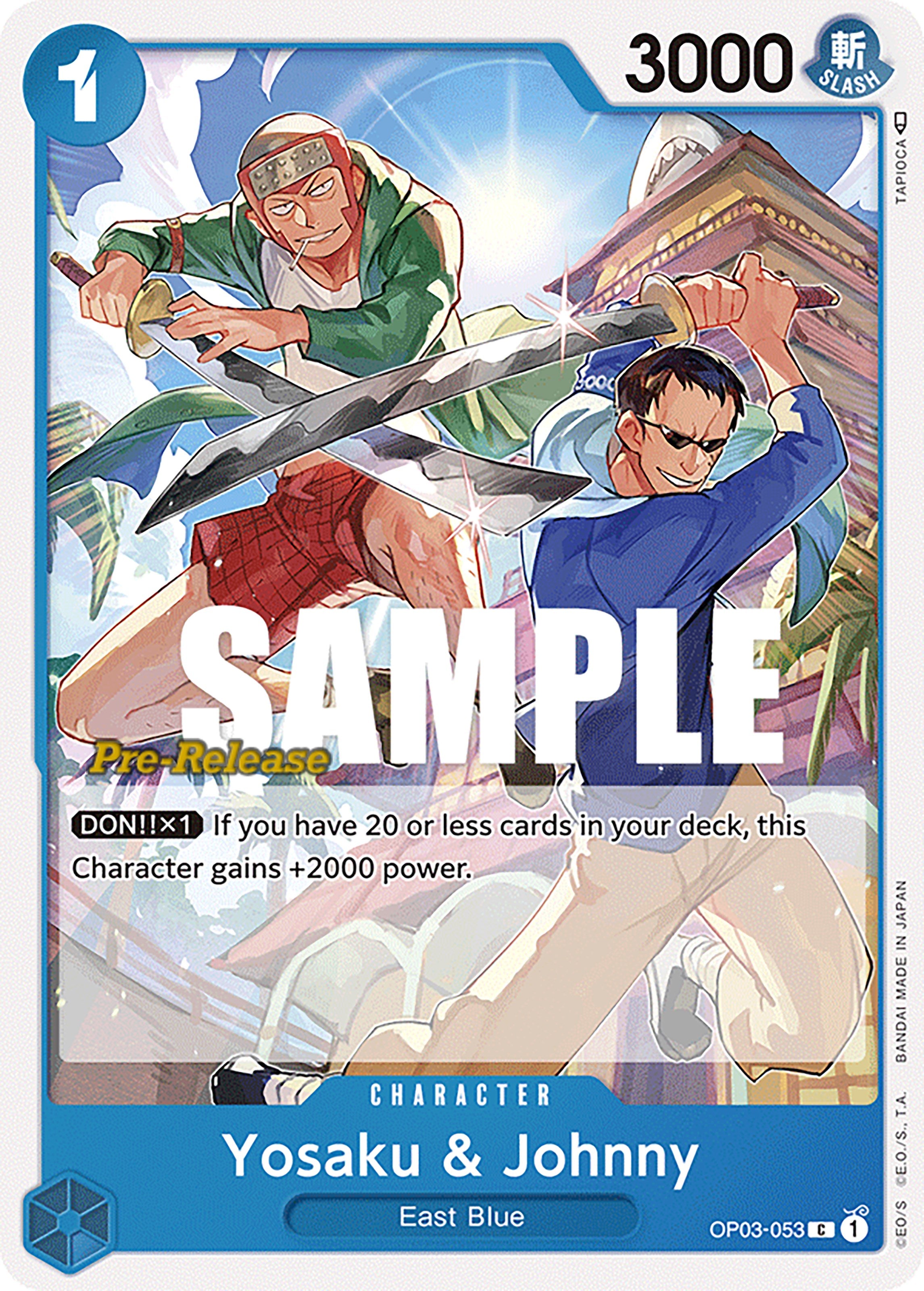 Yosaku & Johnny [Pillars of Strength Pre-Release Cards] | Devastation Store