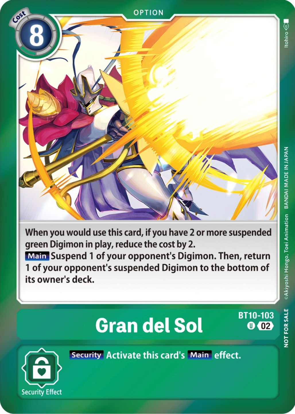 Gran del Sol [BT10-103] (Event Pack 5) [Xros Encounter Promos] | Devastation Store