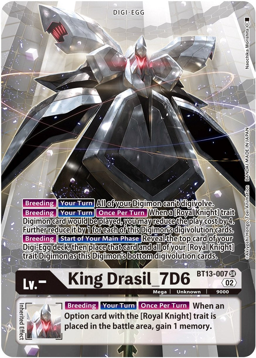 King Drasil_7D6 [BT13-007] (Alternate Art) [Versus Royal Knights Booster] | Devastation Store