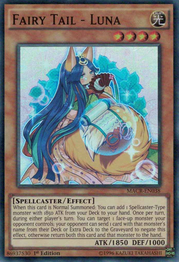 Fairy Tail - Luna [MACR-EN038] Super Rare | Devastation Store
