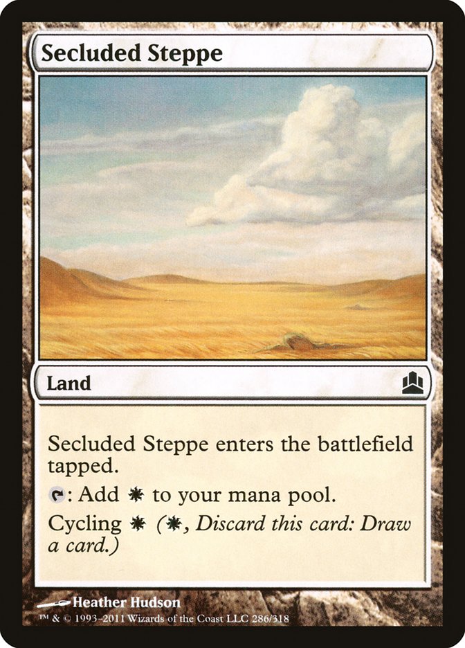 Secluded Steppe [Commander 2011] | Devastation Store