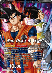Son Goku & Vegeta // SSB Vegito, Shining Warrior (SD23-01) [Critical Blow] | Devastation Store