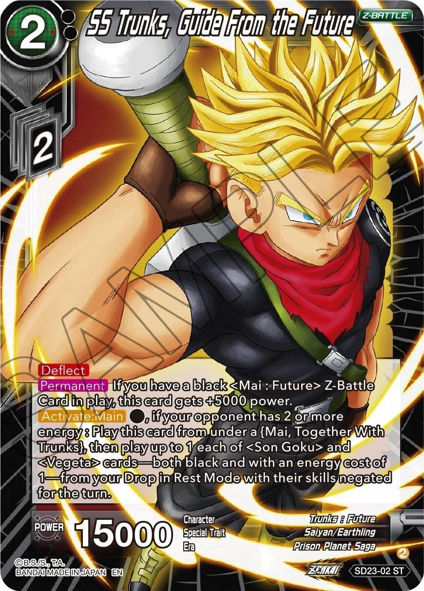 SS Trunks, Guide From the Future (SD23-02) [Critical Blow] | Devastation Store