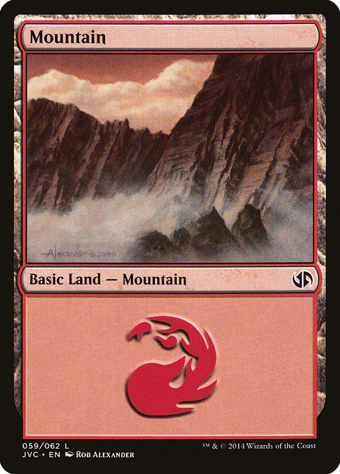 Mountain (59) [Duel Decks Anthology] | Devastation Store