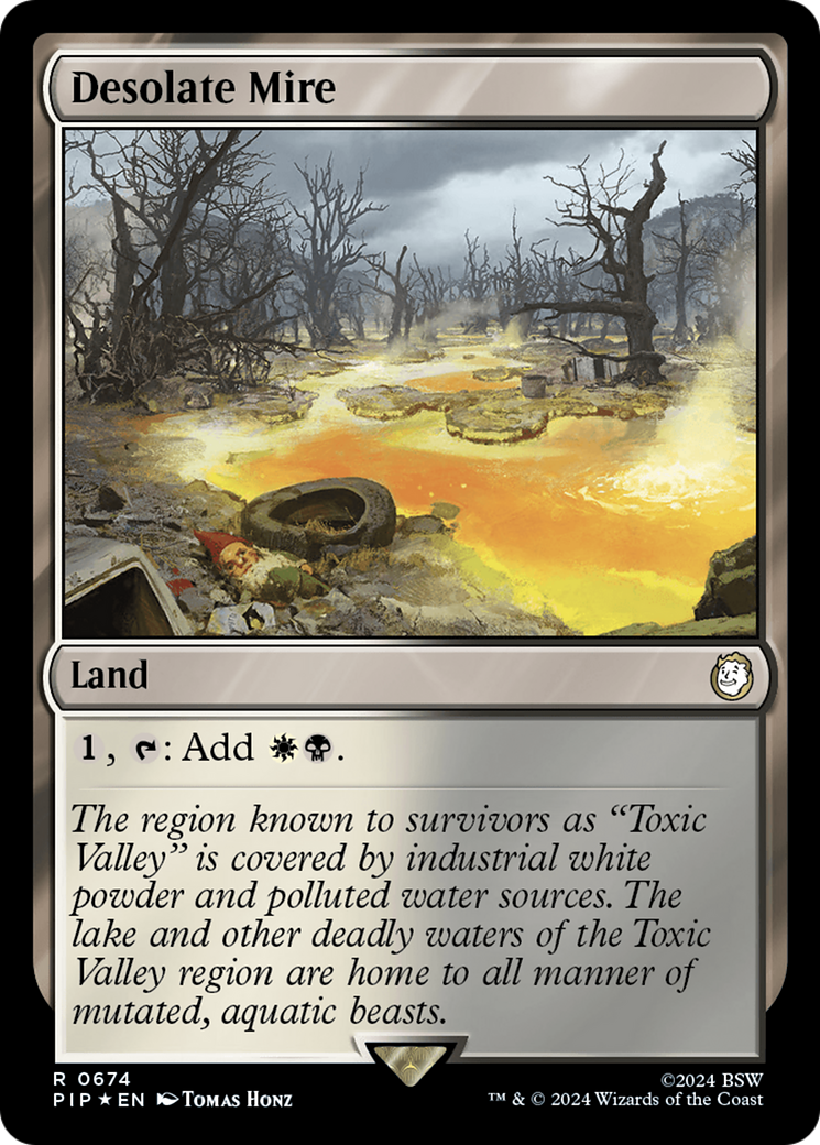 Desolate Mire (Surge Foil) [Fallout] | Devastation Store