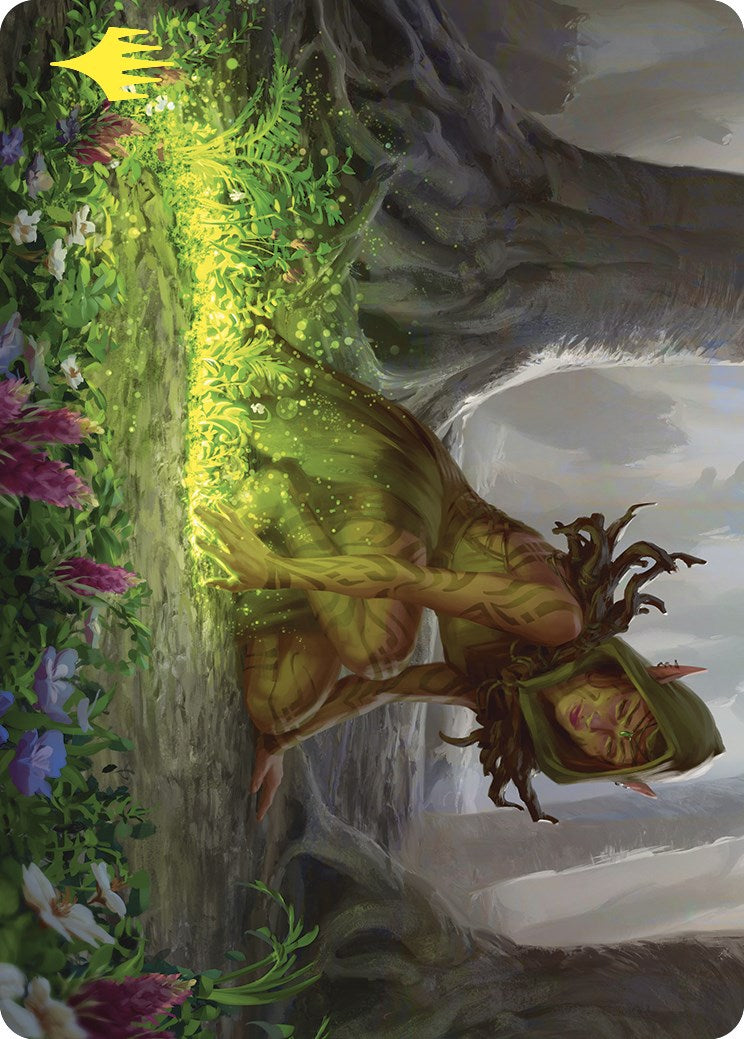 Skyshroud Claim Art Card (Gold-Stamped) [Commander Masters Art Series] | Devastation Store