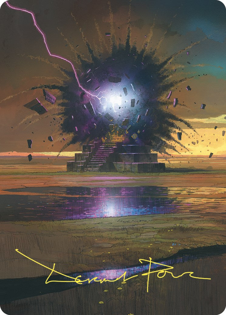 Return to Dust Art Card (Gold-Stamped Signature) [Commander Masters Art Series] | Devastation Store