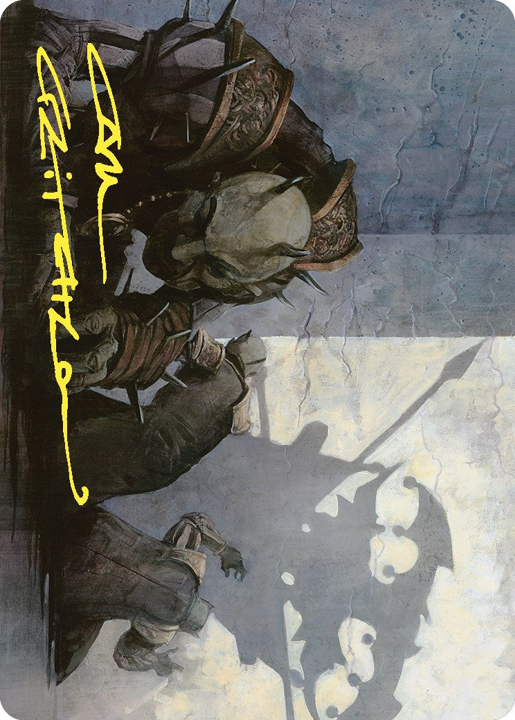 Decree of Pain Art Card (Gold-Stamped Signature) [Commander Masters Art Series] | Devastation Store