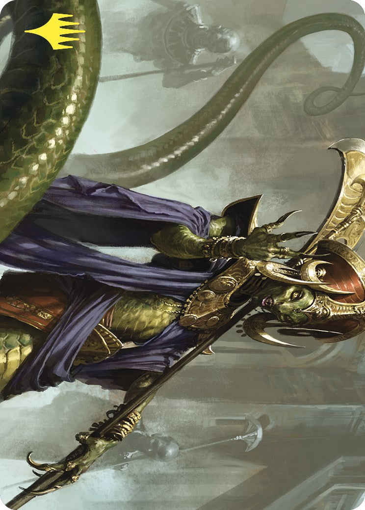 Sidisi, Brood Tyrant Art Card (Gold-Stamped) [Commander Masters Art Series] | Devastation Store
