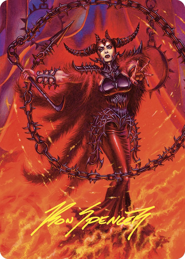 Deadly Rollick Art Card (Gold-Stamped Signature) [Commander Masters Art Series] | Devastation Store