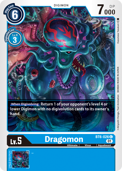 Dragomon [BT6-026] [Double Diamond] | Devastation Store