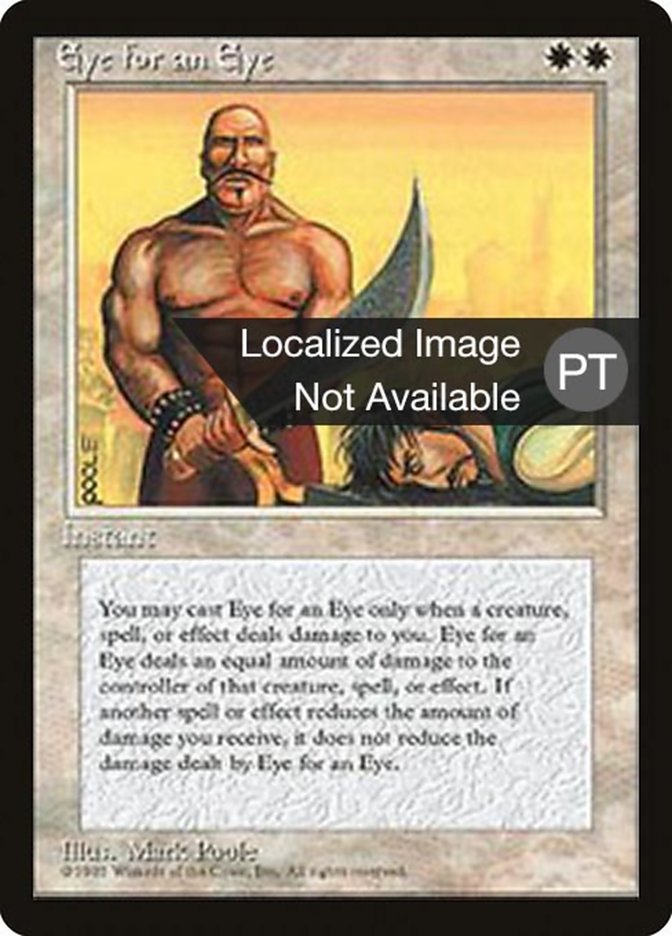 Eye for an Eye [Fourth Edition (Foreign Black Border)] | Devastation Store