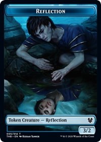 Reflection // Satyr Double-sided Token [Theros Beyond Death Tokens] | Devastation Store