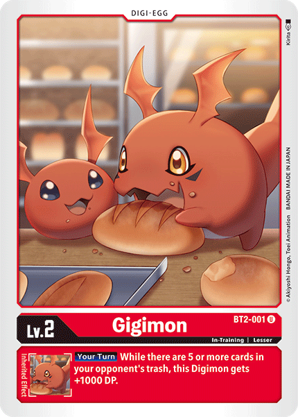 Gigimon [BT2-001] [Release Special Booster Ver.1.5] | Devastation Store