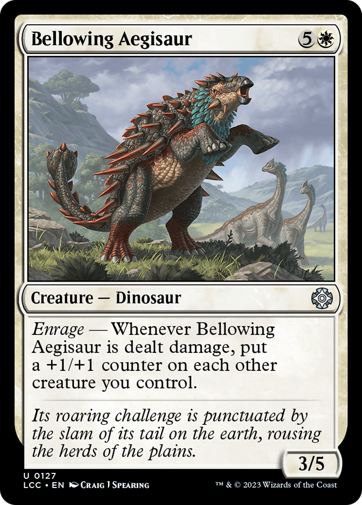 Bellowing Aegisaur [The Lost Caverns of Ixalan Commander] | Devastation Store