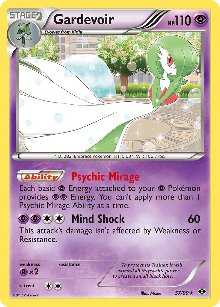 Gardevoir (57/99) [Black & White: Next Destinies] | Devastation Store