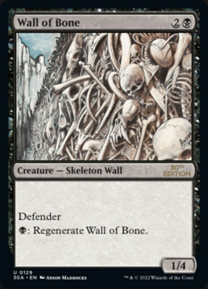 Wall of Bone [30th Anniversary Edition] | Devastation Store