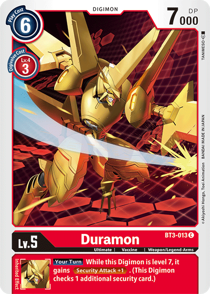 Duramon [BT3-013] [Release Special Booster Ver.1.5] | Devastation Store