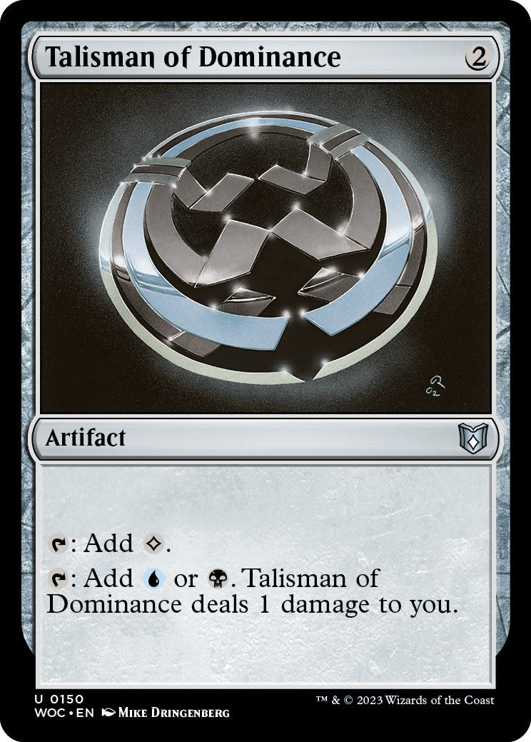 Talisman of Dominance [Wilds of Eldraine Commander] | Devastation Store