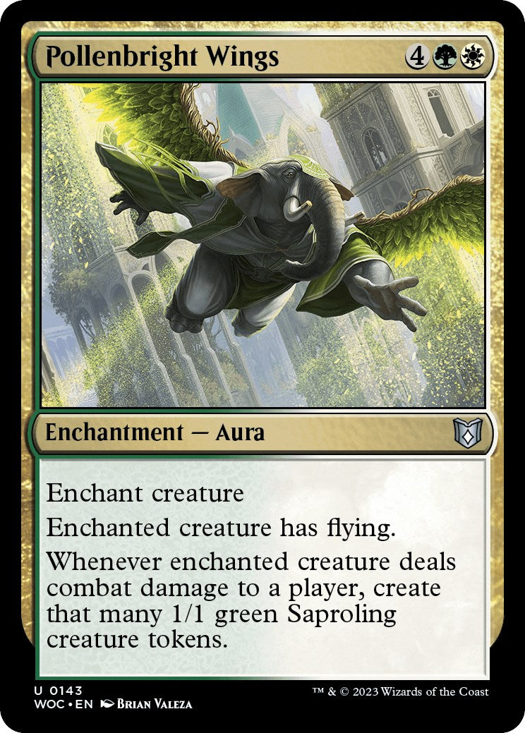 Pollenbright Wings [Wilds of Eldraine Commander] | Devastation Store