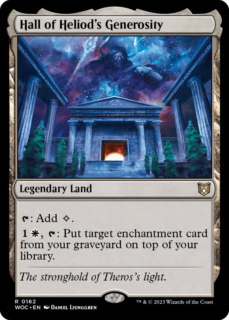 Hall of Heliod's Generosity [Wilds of Eldraine Commander] | Devastation Store