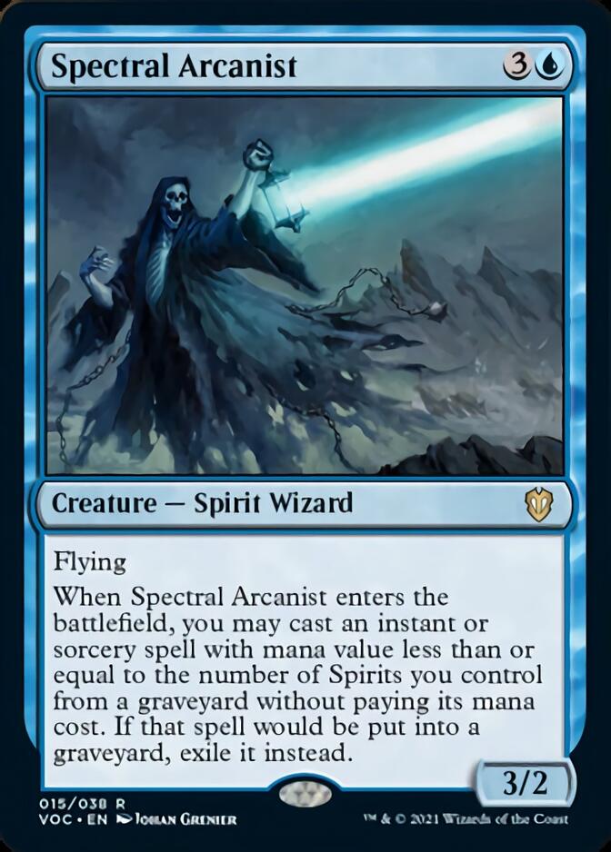 Spectral Arcanist [Innistrad: Crimson Vow Commander] | Devastation Store