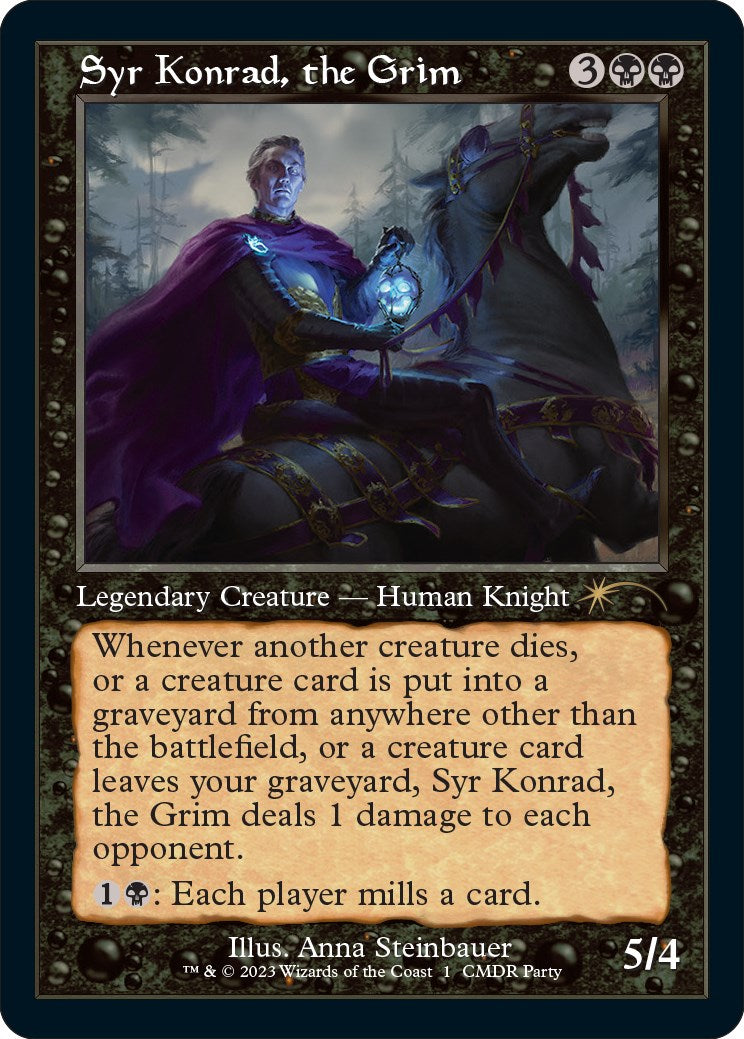 Syr Konrad, the Grim (Retro) [MagicFest 2023] | Devastation Store