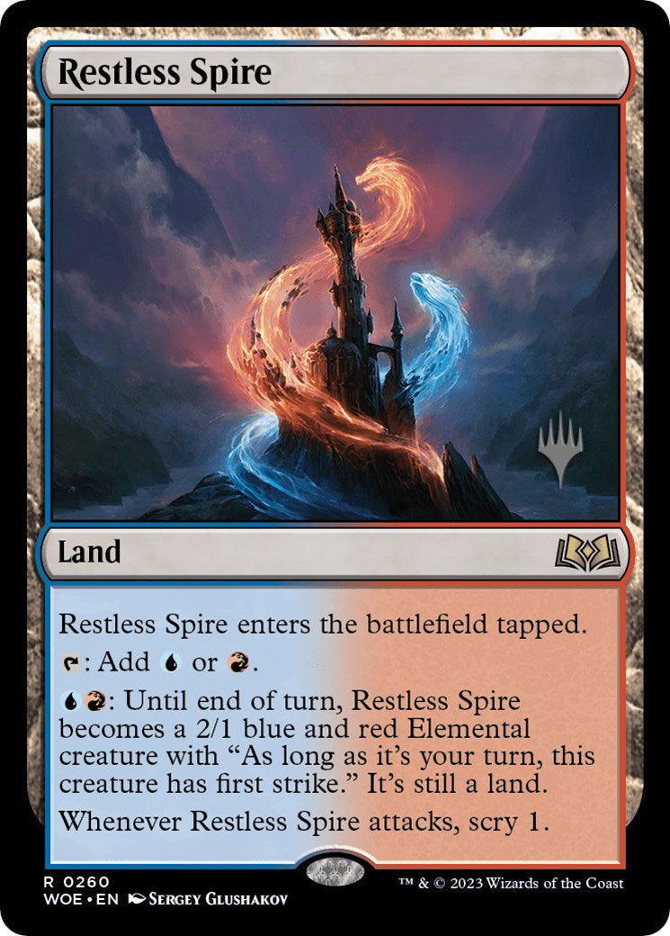 Restless Spire (Promo Pack) [Wilds of Eldraine Promos] | Devastation Store