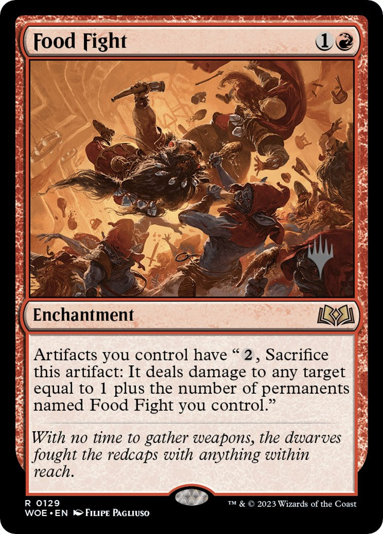 Food Fight (Promo Pack) [Wilds of Eldraine Promos] | Devastation Store