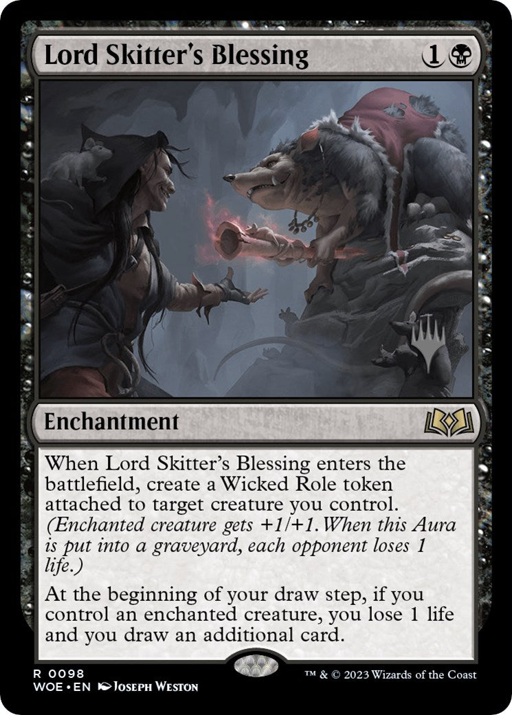 Lord Skitter's Blessing (Promo Pack) [Wilds of Eldraine Promos] | Devastation Store