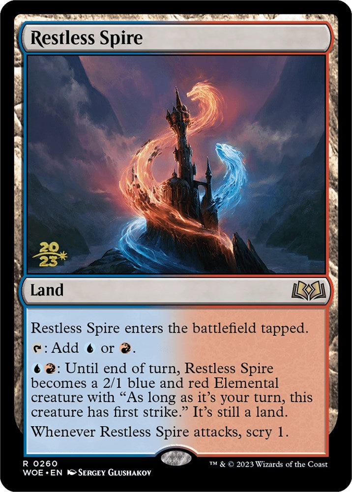 Restless Spire [Wilds of Eldraine Prerelease Promos] | Devastation Store