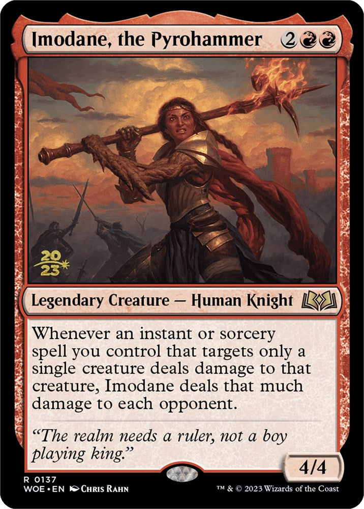 Imodane, the Pyrohammer [Wilds of Eldraine Prerelease Promos] | Devastation Store