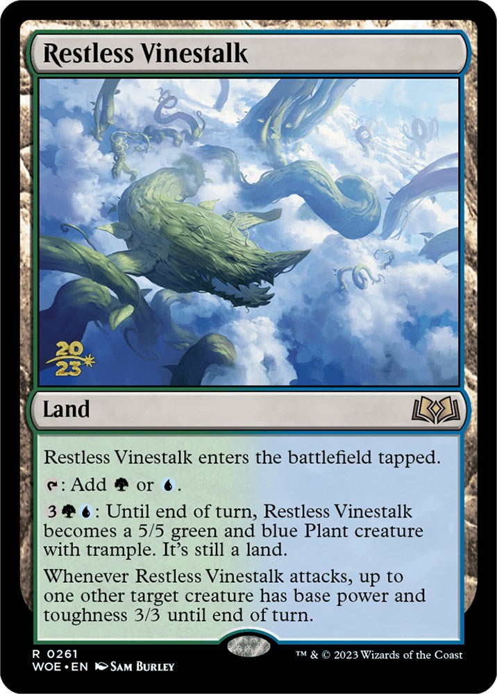 Restless Vinestalk [Wilds of Eldraine Prerelease Promos] | Devastation Store