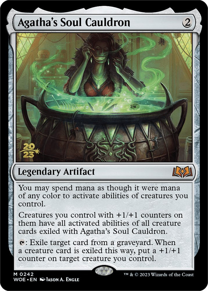 Agatha's Soul Cauldron [Wilds of Eldraine Prerelease Promos] | Devastation Store