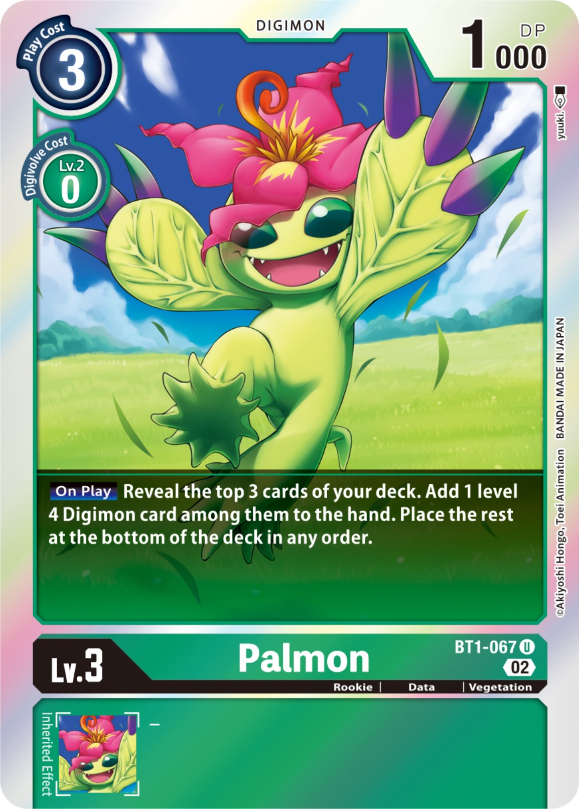 Palmon [BT1-067] [Resurgence Booster] | Devastation Store