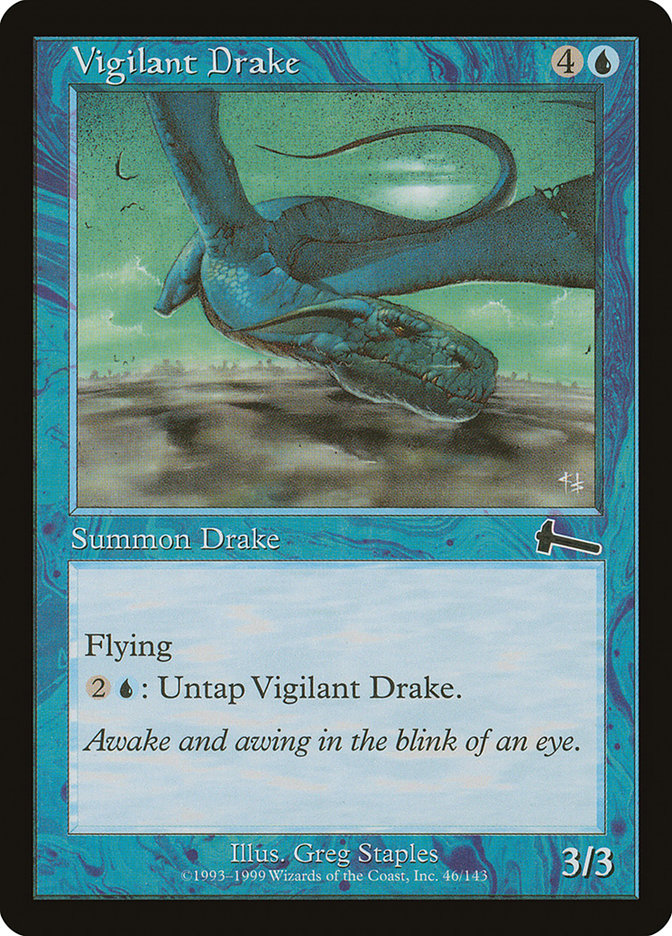 Vigilant Drake [Urza's Legacy] - Devastation Store | Devastation Store