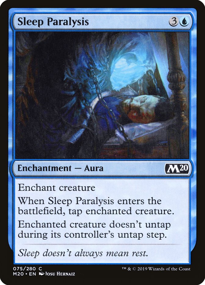 Sleep Paralysis [Core Set 2020] | Devastation Store
