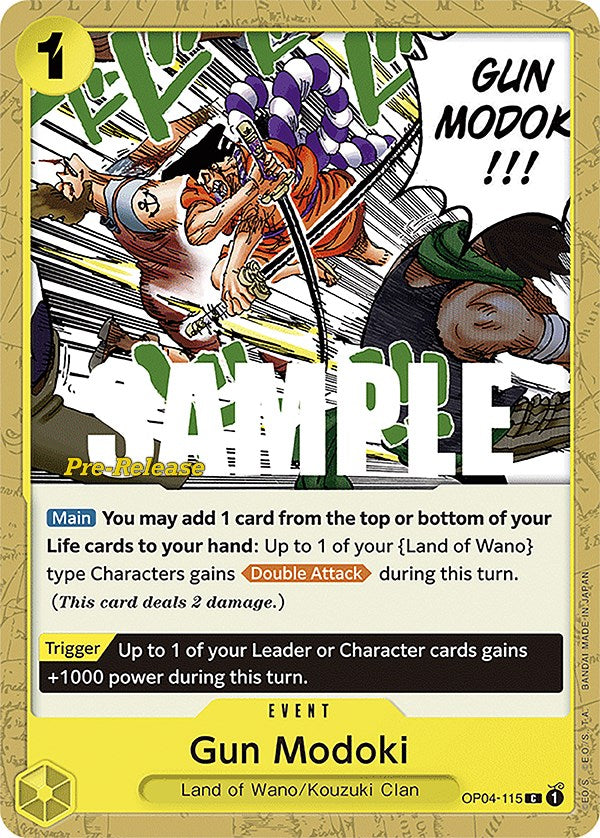 Gun Modoki [Kingdoms of Intrigue Pre-Release Cards] | Devastation Store