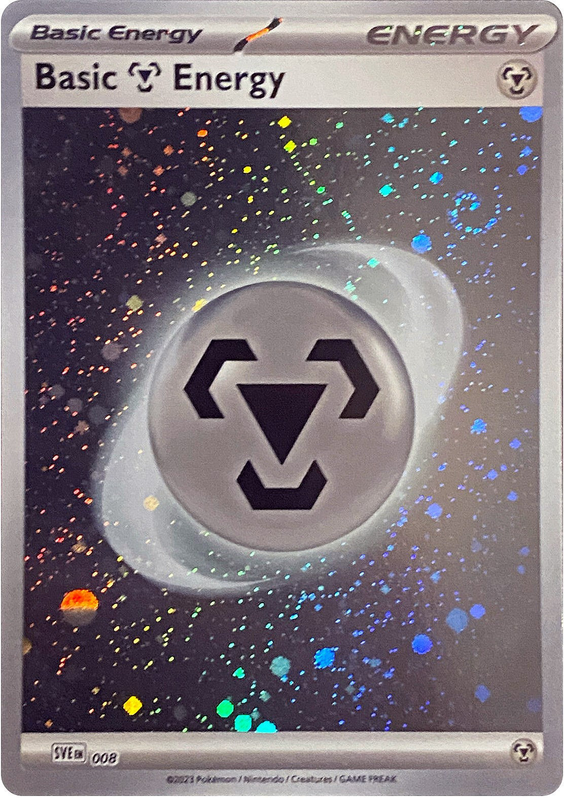 Basic Metal Energy (008) (Cosmos Holo) [Scarlet & Violet: Base Set] | Devastation Store
