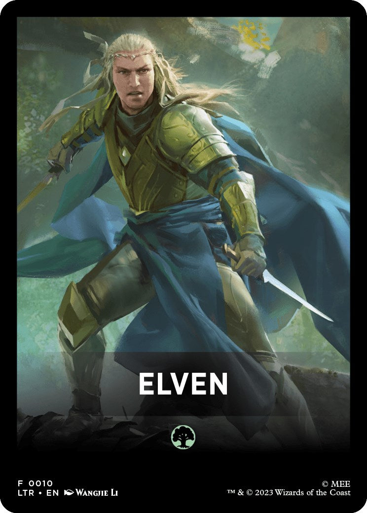 Elven Theme Card [The Lord of the Rings: Tales of Middle-Earth] | Devastation Store