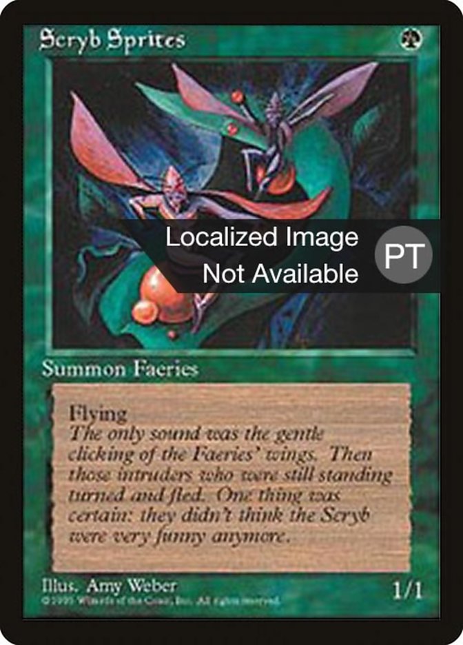 Scryb Sprites [Fourth Edition (Foreign Black Border)] | Devastation Store