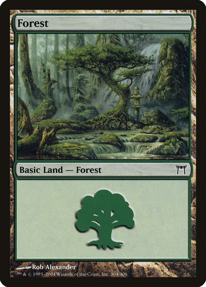 Forest (304) [Champions of Kamigawa] | Devastation Store